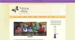 Desktop Screenshot of proclaiminggraceoutreach.com